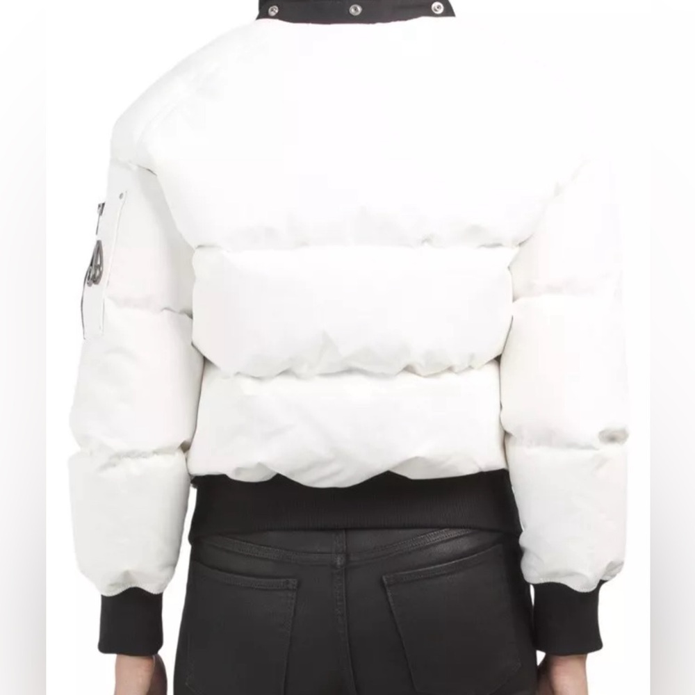 Moose Knuckles Women’s Troy Cloud Down Bomber Jac… - image 4